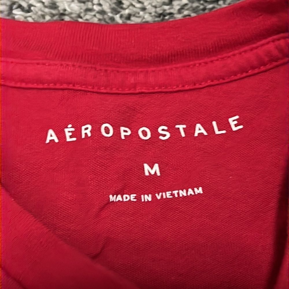 Aeropostale - Red -T-Shirt - M - Picture 3 of 4